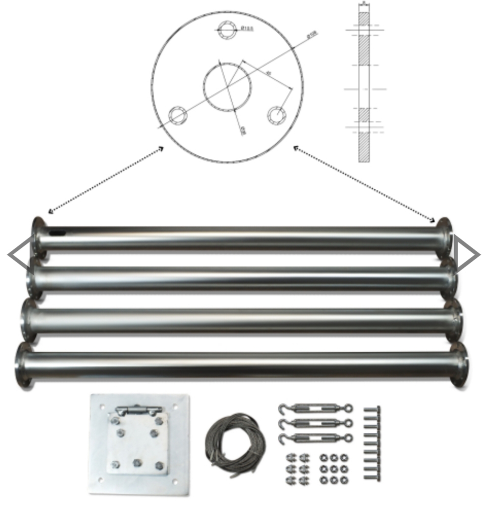 Stalp eoliana set 40kg 4 Stalp eoliana set 40kg - imagine 4