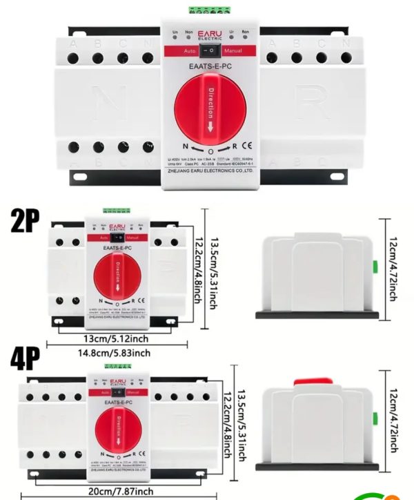 Comutator automat ATS 63A 380V - imagine 4