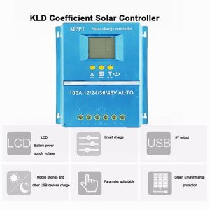 Regulator solar 100A