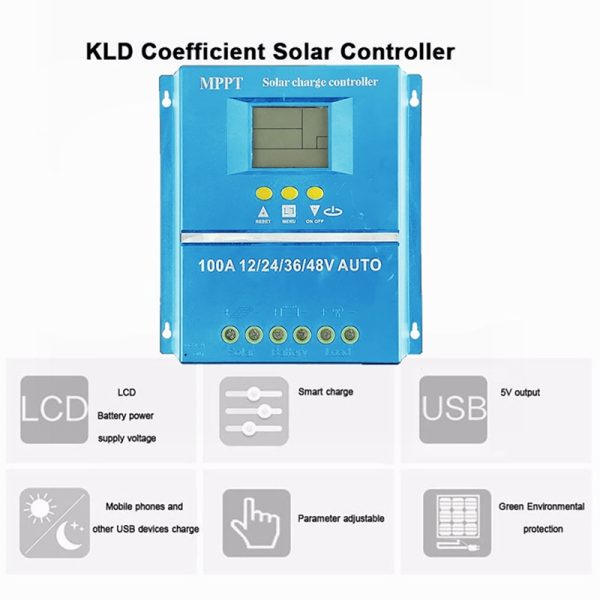 Regulator solar 100A