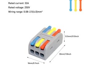 Conectori cablare 230V