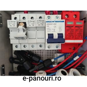 Tablou fotovoltaice echipat 4 stringuri