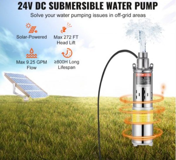 Pompa solara 24v 277w - imagine 2