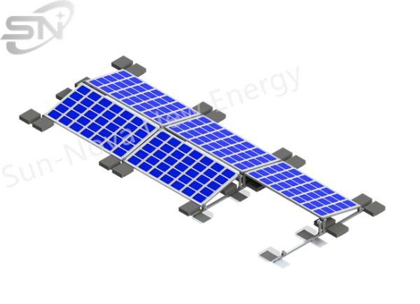 Modul prindere acoperiș terasa 5kw