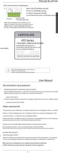 Automatizare solara 63A 4P 5 ATS solar 63A