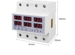 Releu protecție trifazat sincron 100A 3 Releu protecție 100A