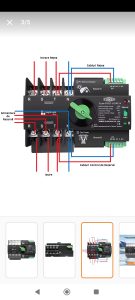 ATS trifazic 63A Tomzn 2 Comutator automat trifazic 63A