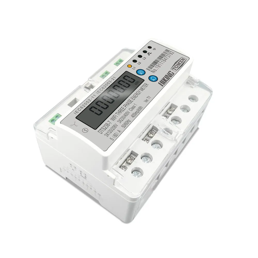 Contor trifazat inteligent 60A Wifi 2 Contor trifazat inteligent 60A Wifi - imagine 2