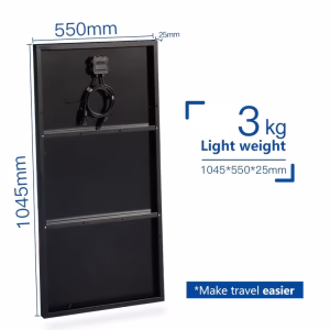 Panou monocristalin 120w ETFE