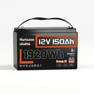 Baterie litiu 150Ah 12V HUMSIENK 4 baterie 150Ah HUMSIENK