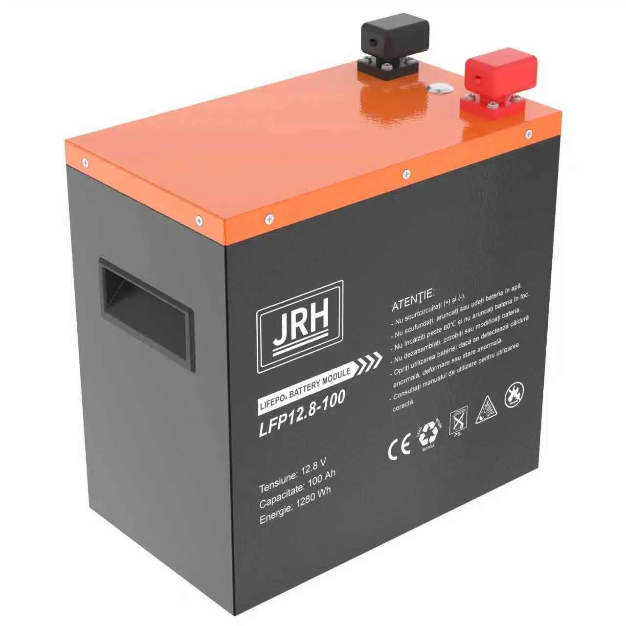 Acumulator solar litiu 100Ah JRH 1 Bateria solară 100Ah